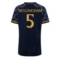 Koszulka piłkarska Real Madrid Jude Bellingham #5 Strój wyjazdowy dla kobiety 2023-24 tanio Krótki Rękaw